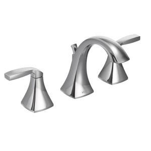 Moen Voss Chrome Widespread Bathroom Faucet