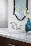 Moen Voss Chrome Widespread Bathroom Faucet