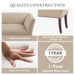 Madison Park Tufted Entryway Accent Bench, Tan