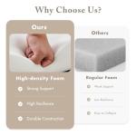 Madison Park Tufted Entryway Accent Bench, Tan