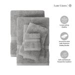 Space Grey 18-Piece Cotton Towel Set