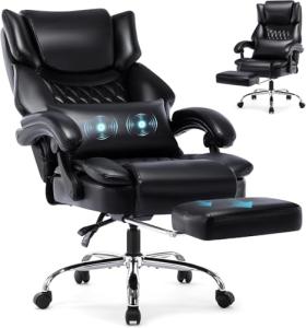 YINGTOO High Back Reclining Massage Office Chair