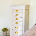 White Hives and Honey Alexa Jewelry Armoire