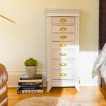 White Hives and Honey Alexa Jewelry Armoire