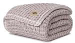 UGG Luna Soft Cotton Throw Blanket - Quartz