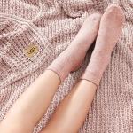 UGG Luna Soft Cotton Throw Blanket - Quartz