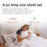 Luxurious 1000 Thread Count Supima Cotton Sheet Set