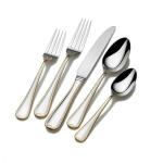 Mikasa Cameo Gold 65-Piece Flatware Set