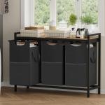 Heybly 3-Pack 12.5 Gal Laundry Hampers and Sorter