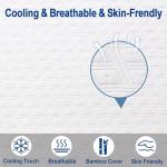 Queen Cool Gel Memory Foam Mattress Topper