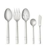 HENCKELS 65-Piece Clear Flatware Set