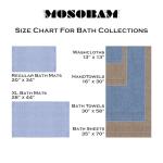 Allure Blue 8-Piece Luxury Bamboo Towel Set