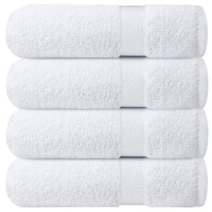 Soft and Absorbent Cotton Bath Towel Set of 4