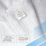 Soft and Absorbent Cotton Bath Towel Set of 4