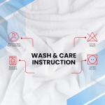 Soft and Absorbent Cotton Bath Towel Set of 4