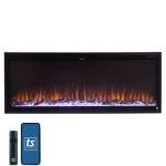 WiFi Electric Fireplace with 60 Color Options