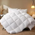 Cotton White Goose Down Comforter - Queen Size