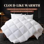 Cotton White Goose Down Comforter - Queen Size