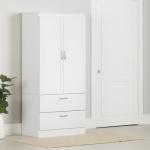 South Shore Acapella White Wardrobe Armoire
