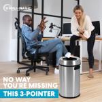 65L Commercial Open Top Trash Can