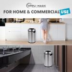 65L Commercial Open Top Trash Can