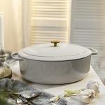 Ballarini Bellamonte 5-qt Oval Dutch Oven - Crema