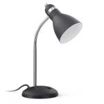 LEPOWER Flexible Metal Desk Lamp in Sandy Black