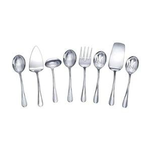 Mikasa Kaylee 8-Piece Stainless Steel Serving Set