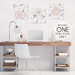 Blush Pink and Grey Memory Photo Bulletin Board