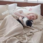 Washed Linen King Sheet Set - 4 Pieces