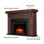 Gunnison Electric Fireplace with Remote Control
