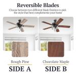 Saybrook 52" Bronze Ceiling Fan by Prominence Home