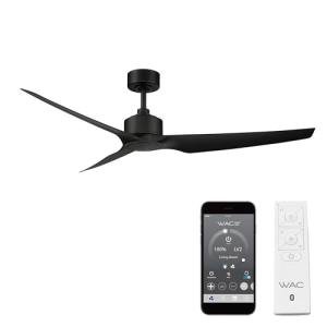 Stella 60in Matte Black Ceiling Fan with Remote