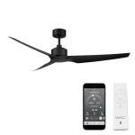 Stella 60in Matte Black Ceiling Fan with Remote