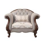 Acme Furniture Miyeon Fabric Chair with Pillow