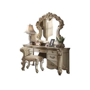 Gold Patina Vendome Vanity Desk by ACME