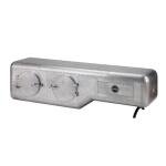 Stylish Aluminum TV Stand by Acme Furniture