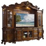 Picardy Honey Oak Entertainment Center by Acme Furniture