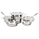 10-Piece All-Clad Copper Core Cookware Set
