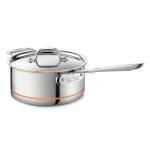 3-Quart All-Clad Copper Core Stainless Steel Saucepan