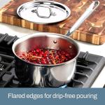Professional Grade 10-Piece Stainless Cookware Set