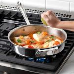 Professional Grade 10-Piece Stainless Cookware Set