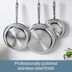 Professional Grade 10-Piece Stainless Cookware Set