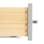 Grey 37" Bathroom Vanity with Quartz Countertop