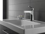 Delta Touchless Bathroom Faucet in Champagne Bronze