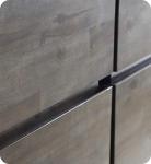 72" Modern Double Sink Wall Hung Bathroom Vanity