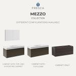 Fresca Mezzo 60" Modern Wall-Mounted Bathroom Cabinet
