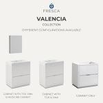Fresca Valencia 60" Modern White Bathroom Cabinet