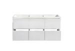 Fresca Valencia 60" Modern White Bathroom Cabinet