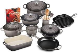 Le Creuset 20-Piece Cast Iron Cookware Set